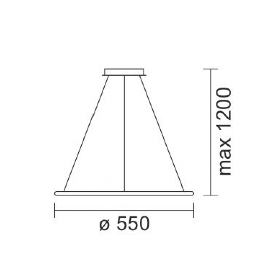 Plexi Κρεμαστό Φωτιστικό LED