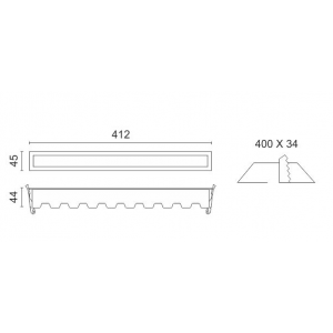 ΓΡΑΜΜΙΚΟ ΧΩΝΕΥΤΟ LED 30W 4000K