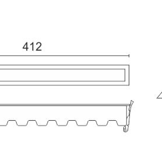 ΓΡΑΜΜΙΚΟ ΧΩΝΕΥΤΟ LED 30W 4000K