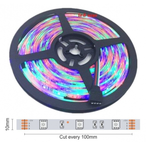ΤΑΙΝΙΑ LED RGB ΣΤΕΓΑΝΗ 7.2W 12V