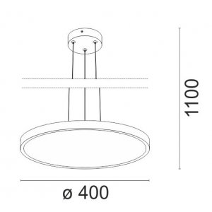 Fat K Κρεμαστό Φωτιστικό LED