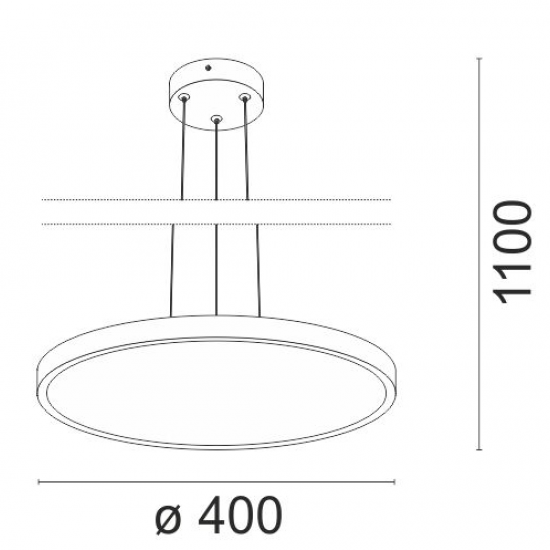 Fat K Κρεμαστό Φωτιστικό LED