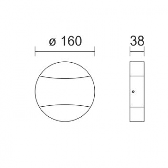 ΑΠΛΙΚΑ LED ΕΞΩΤΕΡΙΚΟΥ ΧΩΡΟΥ 14W 4000K