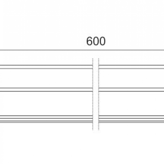 ΓΡΑΜΜΙΚΟ ΦΩΤΙΣΤΙΚΟ LED 18W 4000K