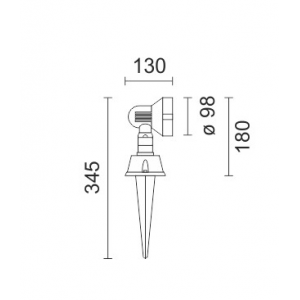 Stock A Φωτιστικό Εδάφους