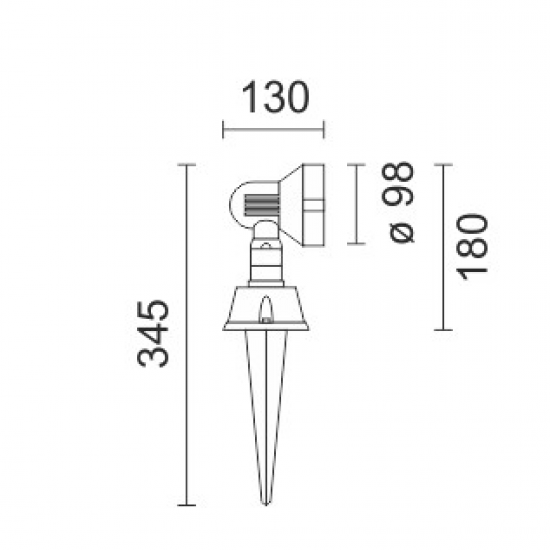 Stock A Φωτιστικό Εδάφους