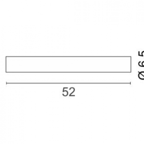 Bert Φωτιστικό Λουτρού Τρίφωτο Φ6.5x52cm