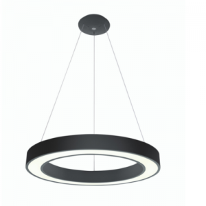 KLARA ΚΡΕΜΑΣΤΟ ΦΩΤΙΣΤΙΚΟ LED ΜΕΤΑΛΛΙΚΟ ΜΑΥΡΟ Φ50cm