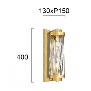 ΑΠΛΙΚΑ 2ΦΩΤΗ KAROLINA 13X40CM 