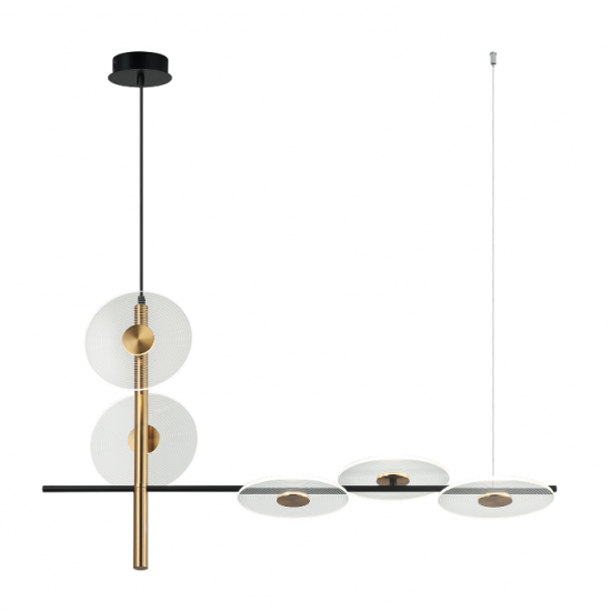 SUN ΚΡΕΜΑΣΤΟ ΦΩΤΙΣΤΙΚΟ ΡΑΓΑ LED ΜΕΤΑΛΛΟ ΑΚΡΥΛΙΚΟ 92xH161cm