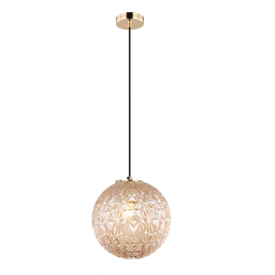 ASPA ΜΟΝΟΦΩΤΟ ΚΡΕΜΑΣΤΟ ΓΥΑΛΙΝΟ ΦΩΤΙΣΤΙΚΟ ΜΕΛΙ Φ25cm