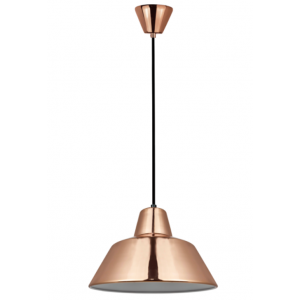 GLEN Μεταλλικό Φωτιστικό σε χάλκινο χρώμα 100xΦ285x25