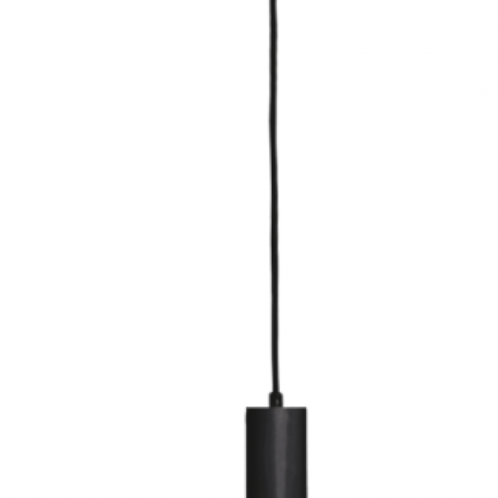 LESANTE Μεταλλικό Φωτιστικό σε μαύρο χρώμα 117.5xΦ100x35