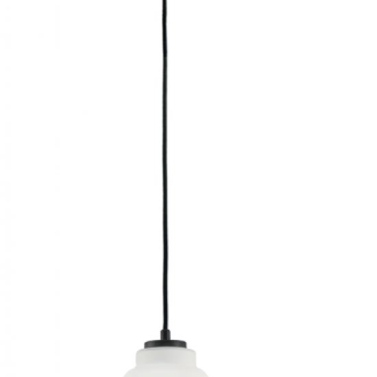 TEXAS Γυάλινο Φωτιστικό σε λευκό οπαλ ματ  120xΦ215x21