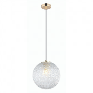 ASPA ΜΟΝΟΦΩΤΟ ΚΡΕΜΑΣΤΟ ΓΥΑΛΙΝΟ ΦΩΤΙΣΤΙΚΟ ΔΙΑΦΑΝΟ Φ25cm