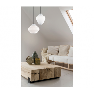 BOHO ΚΡΕΜΑΣΤΟ ΜΟΝΟΦΩΤΟ ΦΩΤΙΣΤΙΚΟ ΓΥΑΛΙΝΟ ΛΕΥΚΟ ΟΠΑΛ Φ23