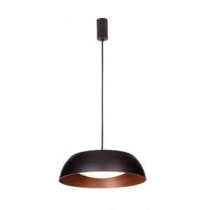 CHESTER ΚΡΕΜΑΣΤΟ ΦΩΤΙΣΤΙΚΟ LED ΜΕΤΑΛΛΟ ΜΑΥΡΟ Φ40x110cm