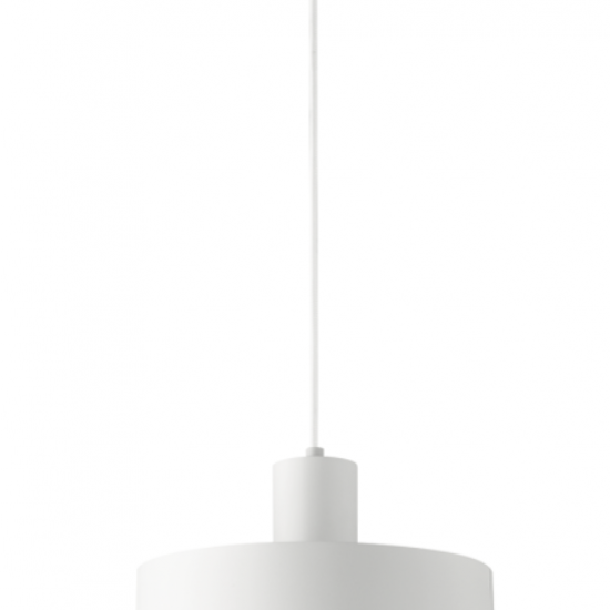 NORTON Μεταλλικό Φωτιστικό σε λευκό χρώμα 100xΦ250x18
