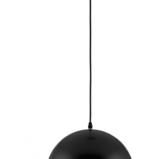 ESTELLE Μεταλλικό Φωτιστικό σε μαύρο χρώμα με χρυσές λεπτομέρεις 130xΦ300x30