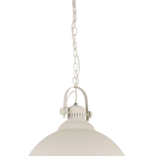 MARS Μεταλλικό Φωτιστικό σε λευκό χρώμα 90xΦ450x41