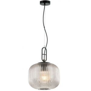 VERONA Φωτιστικό γυάλινο σε διαφανές χρώμα 150xΦ250x35