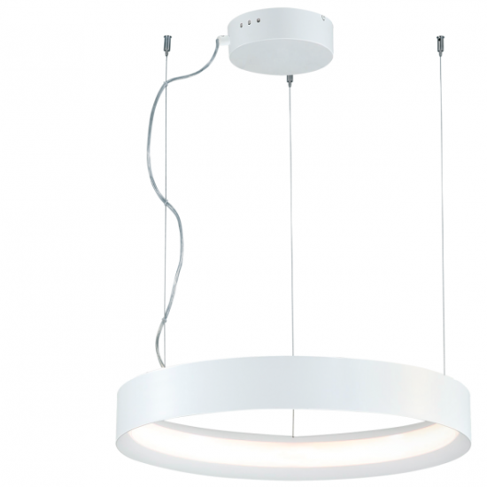 VERDI Μεταλλικό Φωτιστικό σε λευκό χρώμα 160xΦ380