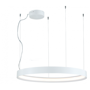 VERDI Μεταλλικό φωτιστικό σε λευκό χρώμα 160xΦ800