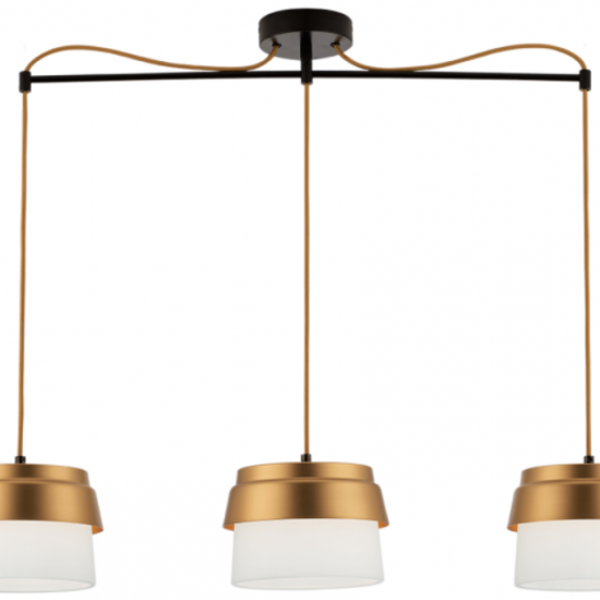 MORGAN Μεταλλική  Ράγα με γυαλί λευκό ματ 110x93x22x16