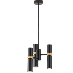 EDGAR Μεταλλικό  Φωτιστικό σε μαύρο χρώμα110xΦ300x29