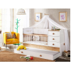 NATURA BABY ΒΡΕΦΙΚΗ ΚΟΥΝΙΑ 3-1 ΜΕΓΑΛΗ 185x87xH103cm