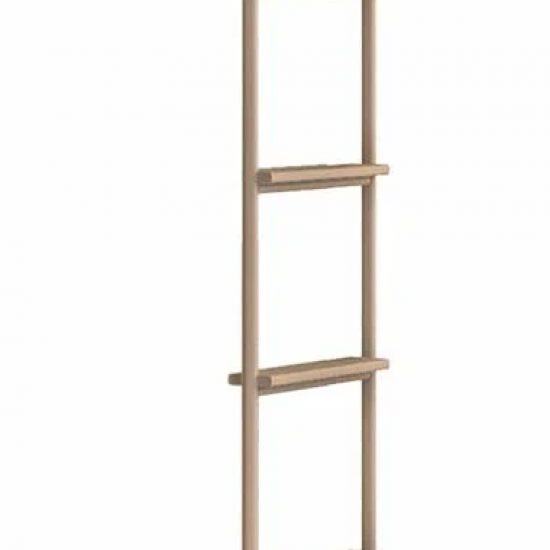 ΜΕΤΑΛΛΙΚΗ ΣΚΑΛΑ ΚΟΥΚΕΤΑΣ MOCHA STUDIO 37x13xH105cm