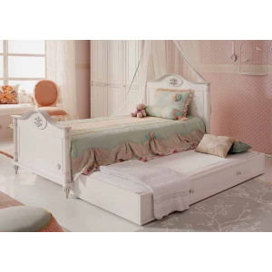 ΣΥΡΤΑΡΙ ΚΡΕΒΑΤΙΟΥ ΜΟΝΟ ROMANTIC 193x96xH24cm