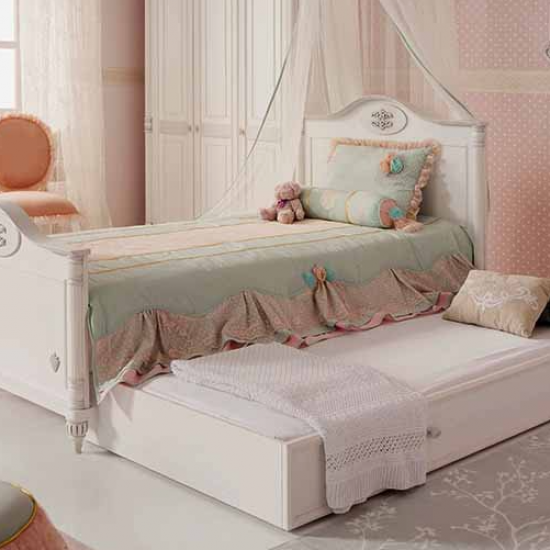 ΣΥΡΤΑΡΙ ΚΡΕΒΑΤΙΟΥ ΜΟΝΟ ROMANTIC 193x96xH24cm