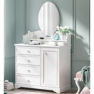 ΚΑΘΡΕΠΤΗΣ ΣΥΡΤΑΡΙΕΡΑΣ RUSTIC WHITE 98x19xH84cm