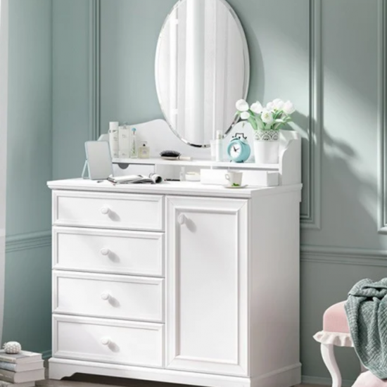 ΚΑΘΡΕΠΤΗΣ ΣΥΡΤΑΡΙΕΡΑΣ RUSTIC WHITE 98x19xH84cm