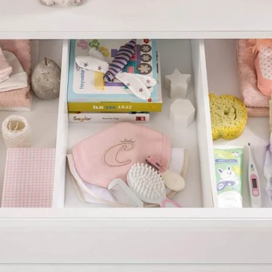 ROMANTICA ΠΑΙΔΙΚΗ ΣΥΡΤΑΡΙΕΡΑ 4 ΣΥΡΤΑΡΙΑ 1 ΝΤΟΥΛΑΠΙ 117x54xH90cm