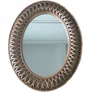 LAURA ΚΑΘΡΕΠΤΗΣ ΟΒΑΛ ANTIQUE GOLD LAURA ΚΑΘΡΕΠΤΗΣ ΟΒΑΛ ANTIQUE GOLD
