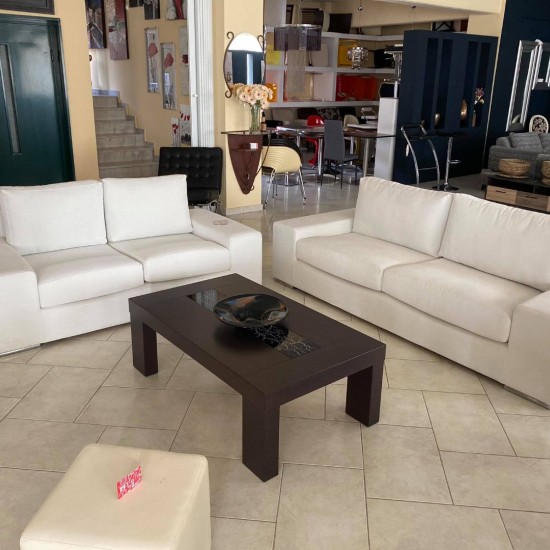 ΣΑΛΟΝΙ ΤΡΙΘΕΣΙΟΣ-ΔΙΘΕΣΙΟΣ ΚΑΝΑΠΕΣ ΕΛΛΗΝΙΚΗΣ ΚΑΤΑΣΚΕΥΗΣ ( ΛΕΥΚΟ)