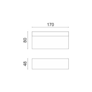 ΑΠΛΙΚΑ LED ΕΞΩΤΕΡΙΚΟΥ ΧΩΡΟΥ 8W 4000K