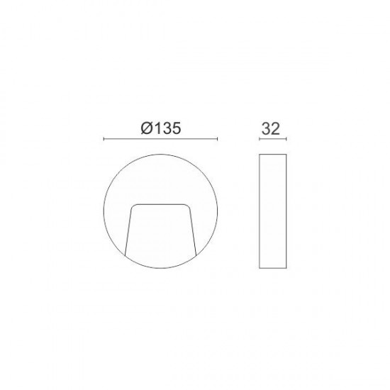 ΑΠΛΙΚΑ LED ΕΞΩΤΕΡΙΚΟΥ ΧΩΡΟΥ 3W 4000K