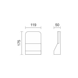 ΑΠΛΙΚΑ LED ΕΞΩΤΕΡΙΚΟΥ ΧΩΡΟΥ 7W 4000K