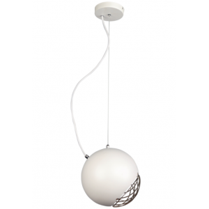 BELAMO Μεταλλικό Φωτιστικό σε λευκό χρώμα 120xΦ200