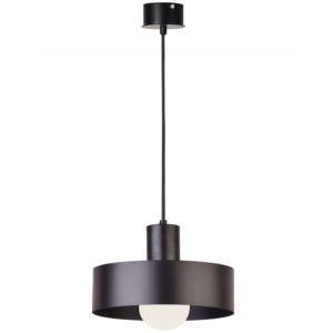 NORTON Μεταλλικό Φωτιστικό σε μαύρο χρώμα 100xΦ250x18