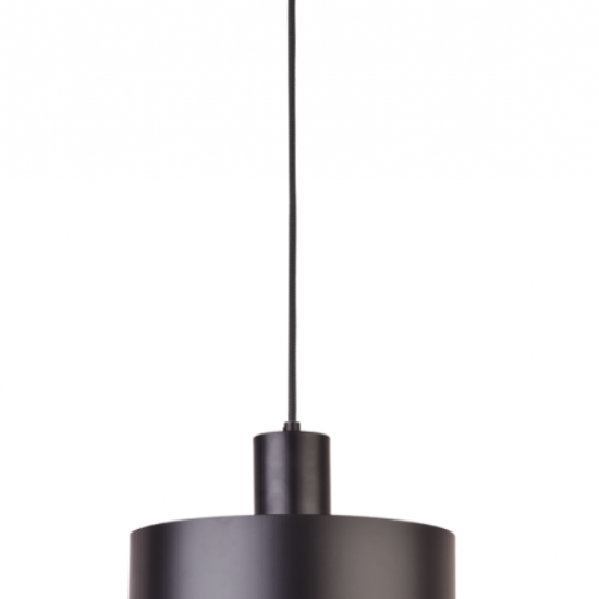 NORTON Μεταλλικό Φωτιστικό σε μαύρο χρώμα 100xΦ250x18