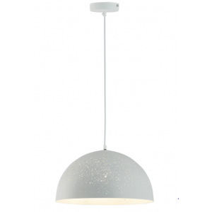 GALAXY Μεταλλικό Φωτιστικό σε λευκό χρώμα 120xΦ400x24