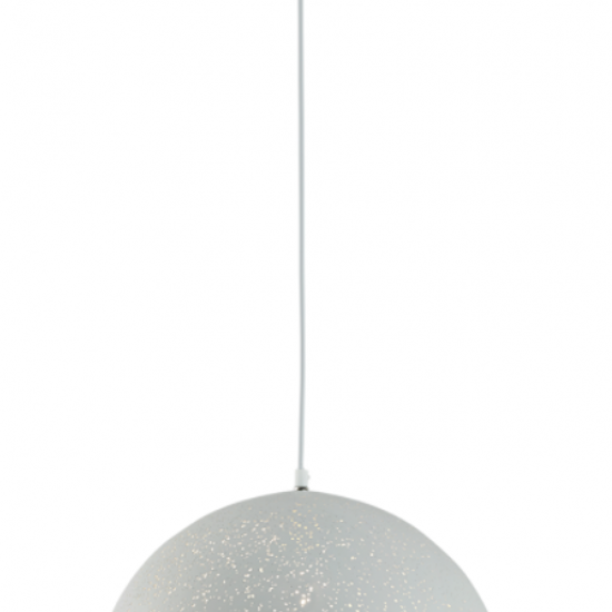 GALAXY Μεταλλικό Φωτιστικό σε λευκό χρώμα 120xΦ400x24