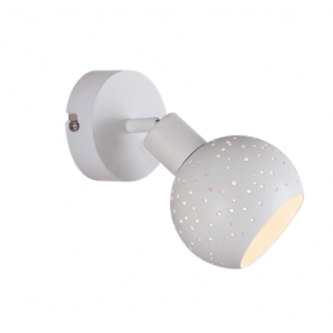 GALAXY Μεταλλικό Σποτ σε λευκό χρώμα 16xΦ100x19