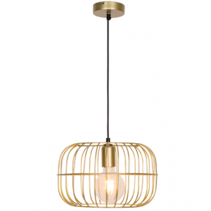 ZENITH Μεταλλικό Φωτιστικό σε χρυσό χρώμα 110xΦ300