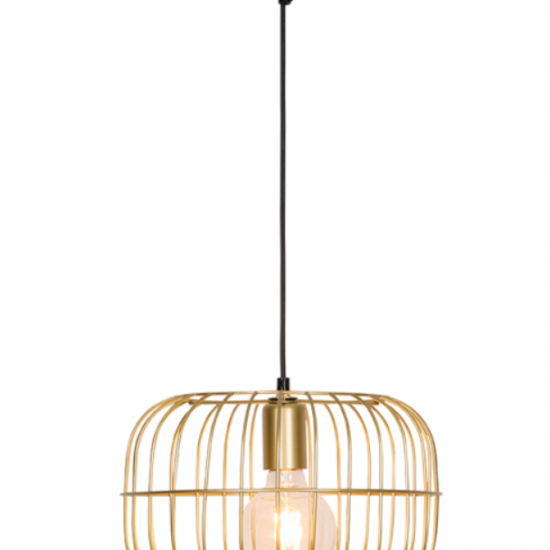 ZENITH Μεταλλικό Φωτιστικό σε χρυσό χρώμα 110xΦ300