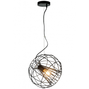 POP Μεταλλικό Φωτιστικό σε μαύρο χρώμα 120xΦ300